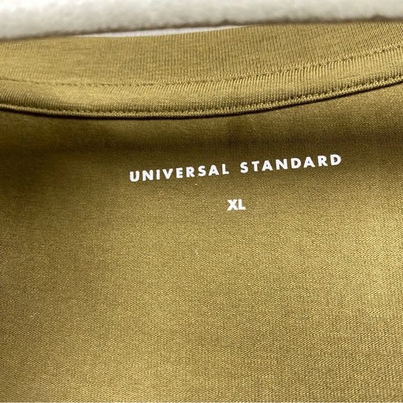 Universal Standard Tesino Washed Jersey Dress Size XL (26-28) Green - Picture 7 of 9